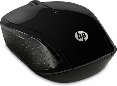 HP 200 | Draadloze Muis | Links- en Rechtshandig | RF | 1000 DPI | Zwart