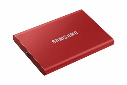 Samsung Portable SSD T7 500 GB Rood