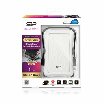 Silicon Power 1TB Rugged Armor A30 schokbestendig, 2.5&quot; USB 3.0 Military Grade Portable Hard Drive