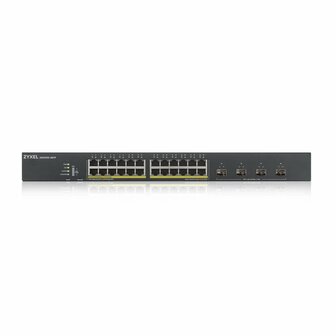 Zyxel XGS1930-28HP Managed L3 Gigabit Ethernet (10/100/1000) Power over Ethernet (PoE) Zwart