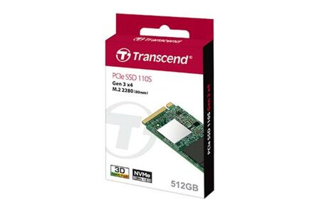 Transcend 110S | 128GB NVMe SSD | M.2 | Gen3 | 1.500MB/s