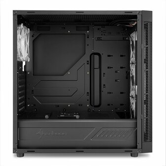 Sharkoon TG5 Pro RGB | Midi Tower Case | Zwart