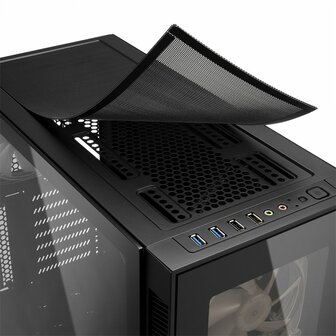 Sharkoon TG5 Pro RGB | Midi Tower Case | Zwart