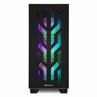 Sharkoon Elite Shark CA300T RGB | Tower Case | Zwart