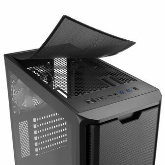 Sharkoon SK3 RGB | Midi Tower Case | Zwart