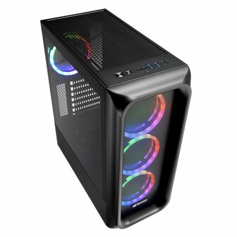 Sharkoon TK5M RGB | Midi Tower Case | Zwart