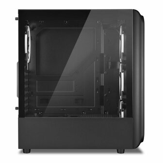 Sharkoon TK5M RGB | Midi Tower Case | Zwart