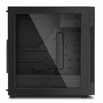 Sharkoon S25-W | Midi Tower Case | Zwart