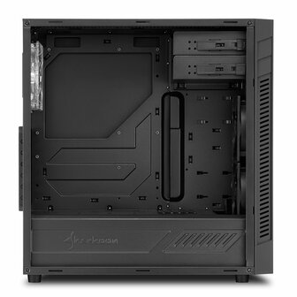 Sharkoon S25-W | Midi Tower Case | Zwart