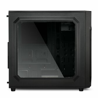 Sharkoon VG6-W RGB | Midi Tower Case | Zwart