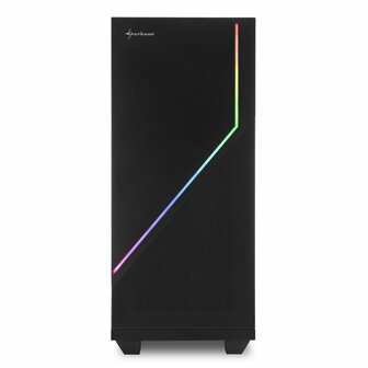 Sharkoon RGB FLOW Midi Tower Zwart