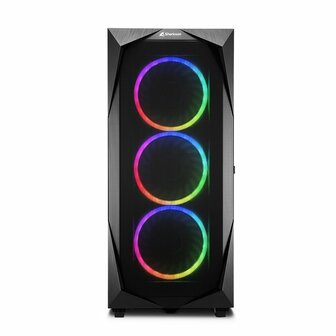 Sharkoon REV300 RGB | Tower Case | Zwart