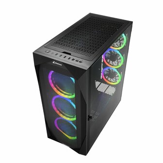 Sharkoon REV300 RGB | Tower Case | Zwart