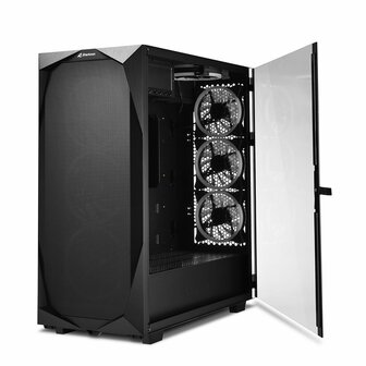 Sharkoon REV300 RGB | Tower Case | Zwart