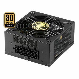 Sharkoon SilentStorm SFX | 500 Watt Gold ATX PSU | Modulair | Power Supply | Voeding