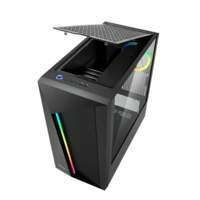 Sharkoon REV100 RGB | Midi Tower Case | Zwart