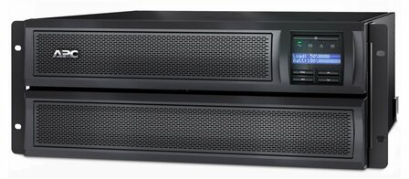 APC Smart-UPS X SMX2200HV | 2200 VA / 1980 W | 4U Rack/Tower Convertible | 8x IEC C13 &amp; 2x IEC C19 Stopcontacten | Zuivere Sinusgolf | AVR Spanningsregeling | LCD-scherm | Uitbreidbare Runtime