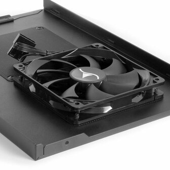 Sharkoon Shark Zone C10 | Mini-ITX Case | Zwart/Geel