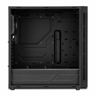 Sharkoon TG6 RGB | Midi Tower Case | Zwart