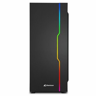 Sharkoon RGB Slider Midi Tower Zwart