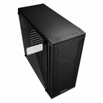 Sharkoon TG4M RGB | Midi Tower Case | Zwart