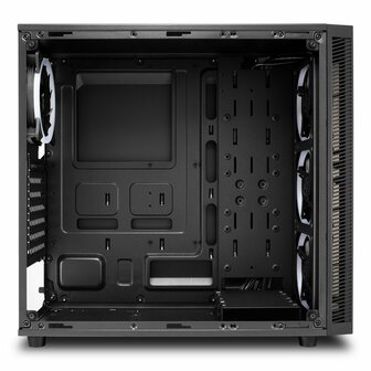 Sharkoon TG4M RGB | Midi Tower Case | Zwart