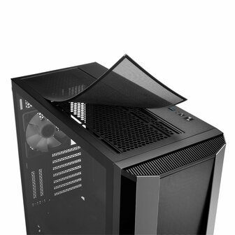 Sharkoon TG7M RGB | Midi Tower Case | Zwart