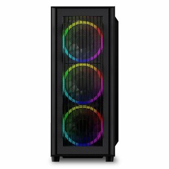 Sharkoon RGB Wave | Tower Case | Zwart