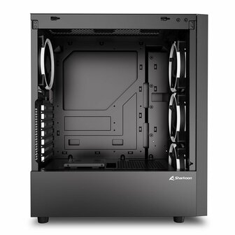 Sharkoon RGB Wave | Tower Case | Zwart