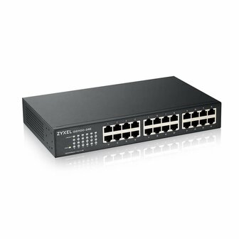 Zyxel GS1100-24E Unmanaged Gigabit Ethernet (10/100/1000) Zwart