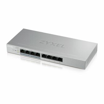 Zyxel GS1200-8HP v2 Managed Gigabit Ethernet (10/100/1000) Power over Ethernet (PoE) Grijs