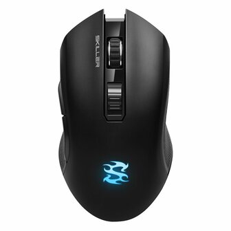 Sharkoon Skiller SGM3 | Draadloze Gaming Muis | RF-Draadloos | 6000 DPI | Zwart | RGB