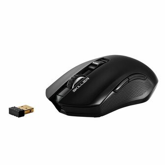 Sharkoon Skiller SGM3 | Draadloze Gaming Muis | RF-Draadloos | 6000 DPI | Zwart | RGB
