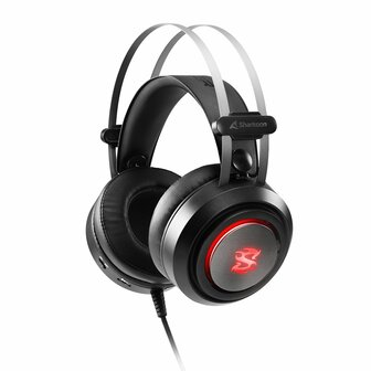 Sharkoon Skiller SGH30 | Bedraade Over-Ear Gaming Headset USB-A | Zwart