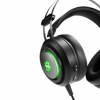 Sharkoon Skiller SGH30 | Bedraade Over-Ear Gaming Headset USB-A | Zwart