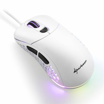 Sharkoon Light&sup2; 200 muis Ambidextrous USB Type-A Optisch 16000 DPI