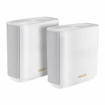 ASUS ZenWiFi AX (XT9) AX7800 2er Set Wei&szlig; Tri-band (2.4 GHz / 5 GHz / 5 GHz) Wi-Fi 6 (802.11ax) Wit 4 Intern