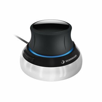 3Dconnexion SpaceMouse | Bedraade Muis | USB-A | 3D-Tracker | Zwart/Zilver