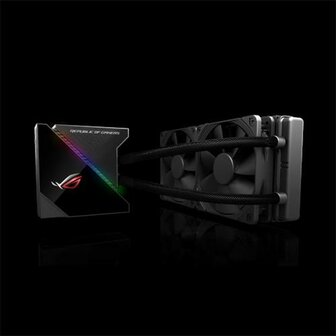 ASUS ROG RYUJIN 240 Processor Alles-in-&eacute;&eacute;n vloeistofkoeler 12 cm Zwart 1 stuk(s)