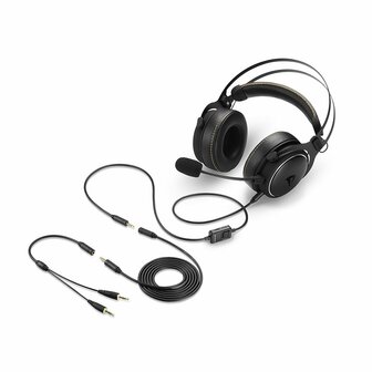 Sharkoon Skiller SGH50 | Over-Ear Gaming Headset 3,5mm Connector | Zwart