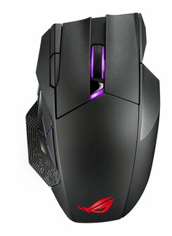 ASUS ROG Spatha X muis Rechtshandig RF Wireless + USB Type-A Optisch 19000 DPI