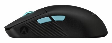 ASUS ROG Harpe Ace Aim Lab Edition | Ambidextrous Draadloze Muis | RF-Draadloos + Bluetooth + USB-A | 36.000 DPI | Zwart