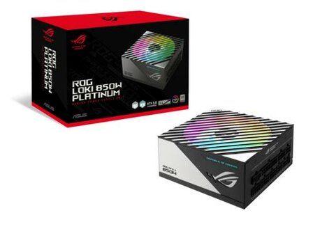 ASUS ROG LOKI SFX-L | 850 Watt Platinum ATX 3.0 PSU | Modulair | Power Supply | Voeding