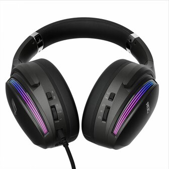 ASUS ROG Fusion II 500 | Bedraade Over-ear Gaming Headset USB-C | RGB | Zwart