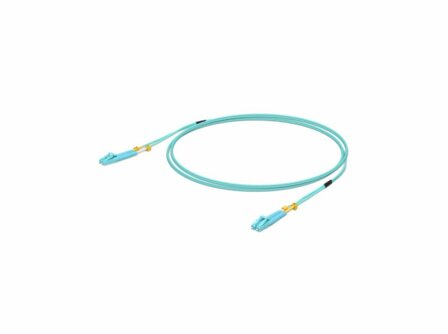 Ubiquiti Networks UniFi ODN | 5 m Glasvezelkabel | LC naar LC | OM3 | Aqua