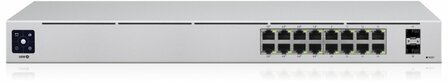 Ubiquiti Networks UniFi 16-Port PoE Managed L2/L3 Gigabit Ethernet (10/100/1000) Power over Ethernet (PoE) 1U Zilver