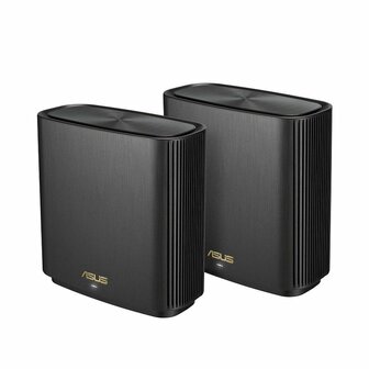 ASUS ZenWiFi AX XT8 (B-2-PK) draadloze router Gigabit Ethernet Tri-band (2.4 GHz / 5 GHz / 5 GHz) 4G Zwart