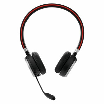 Jabra Evolve 65 Headset Bedraad en draadloos Hoofdband Oproepen/muziek Micro-USB Bluetooth Zwart