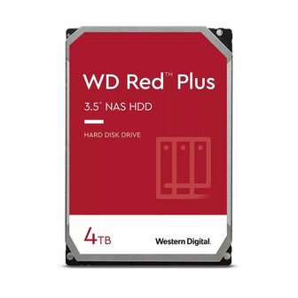 Western Digital Red Plus WD40EFPX interne harde schijf 3.5&quot; 4000 GB SATA III