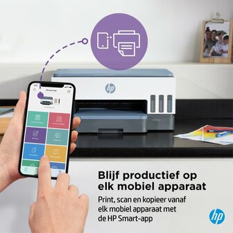 HP Smart Tank 7006 AiO Inkjetprinter | 4800 x 1200 DPI | Wifi | Kleur
